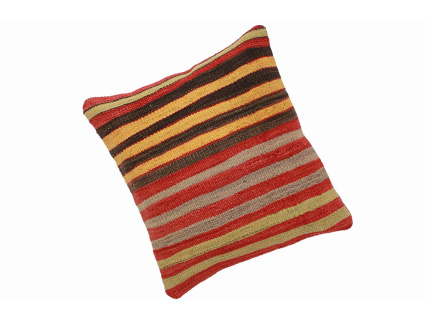 Oriental Kilim Pillow cushion natural colors & wool ca. 40x40 cm