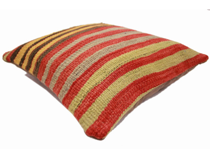 Oriental Kilim Pillow cushion natural colors & wool ca. 40x40 cm