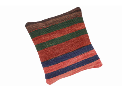 Oriental Kilim Pillow cushion natural colors & wool ca. 40x40 cm