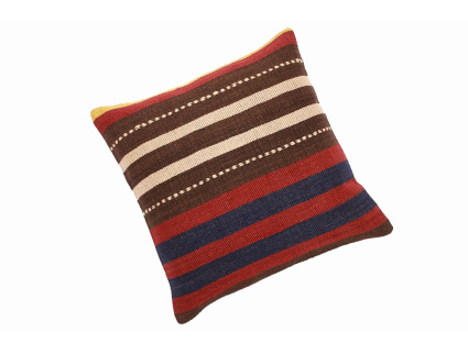 Oriental Kilim Pillow cushion natural colors & wool ca. 40x40 cm