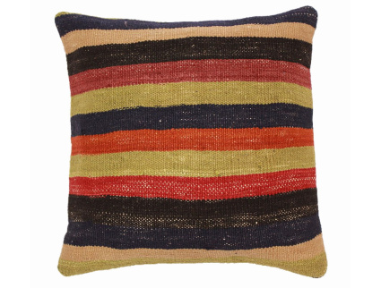 Oriental Kilim Pillow cushion natural colors & wool ca. 40x40 cm