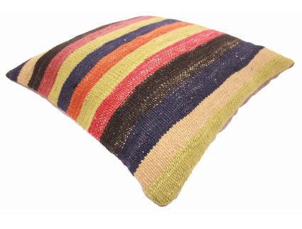 Oriental Kilim Pillow cushion natural colors & wool ca. 40x40 cm