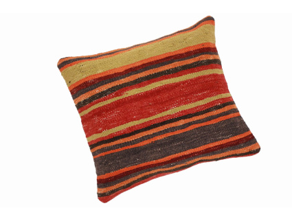 Oriental Kilim Pillow cushion natural colors & wool ca. 40x40 cm