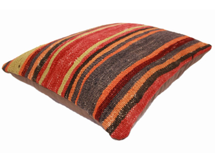 Oriental Kilim Pillow cushion natural colors & wool ca. 40x40 cm