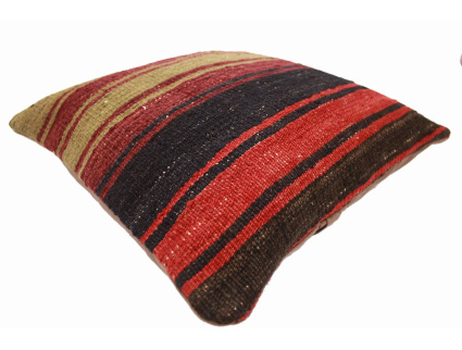 Oriental Kilim Pillow cushion natural colors & wool ca. 40x40 cm