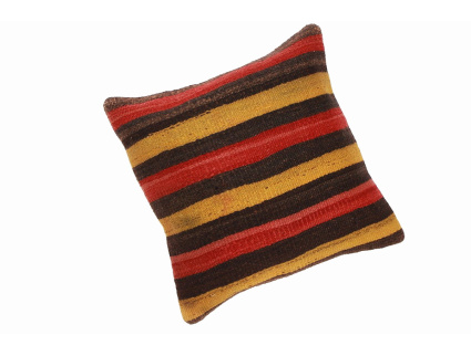 Oriental Kilim Pillow cushion natural colors & wool ca. 40x40 cm