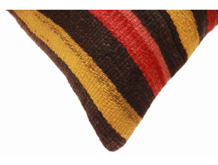 Oriental Kilim Pillow cushion natural colors & wool ca. 40x40 cm