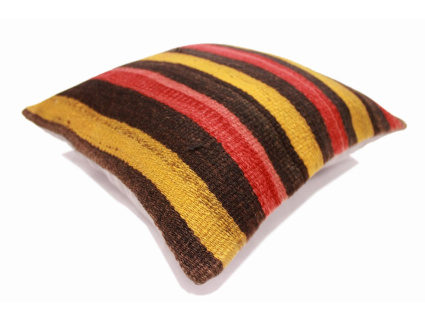 Oriental Kilim Pillow cushion natural colors & wool ca. 40x40 cm