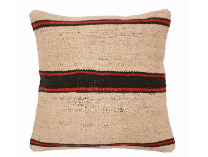 Oriental Kilim Pillow cushion natural colors & wool ca. 40x40 cm