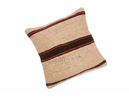 Oriental Kilim Pillow cushion natural colors & wool ca. 40x40 cm