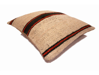 Oriental Kilim Pillow cushion natural colors & wool ca. 40x40 cm