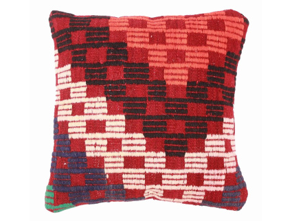 Oriental Kilim Pillow cushion natural colors & wool ca. 40x40 cm