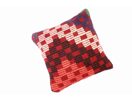 Oriental Kilim Pillow cushion natural colors & wool ca. 40x40 cm