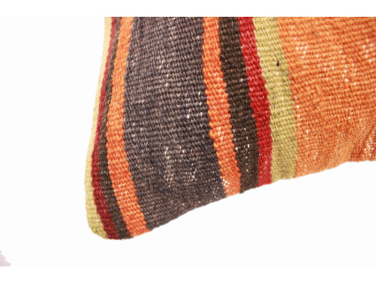 Oriental Kilim Pillow cushion natural colors & wool ca. 40x40 cm