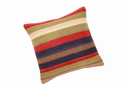 Oriental Kilim Pillow cushion natural colors & wool ca. 40x40 cm