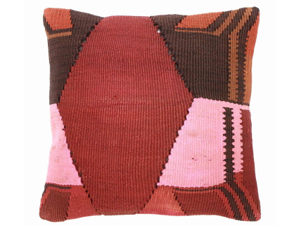 Oriental Kilim Pillow cushion natural colors & wool ca. 40x40 cm