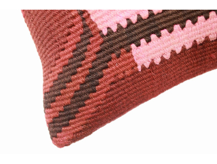 Oriental Kilim Pillow cushion natural colors & wool ca. 40x40 cm