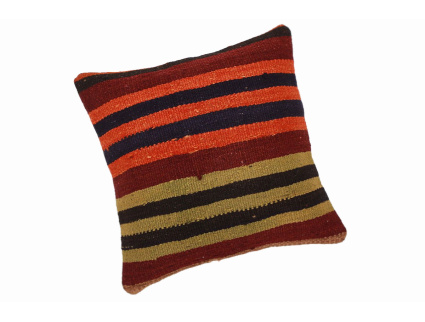 Oriental Kilim Pillow cushion natural colors & wool ca. 40x40 cm