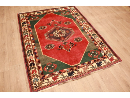 Persian carpet Ghashghai pure Wool 189x145 cm