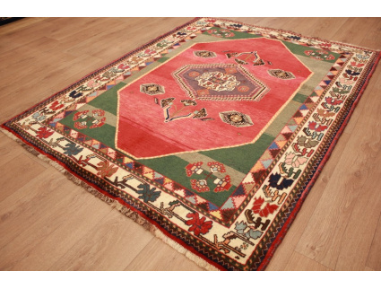 Persian carpet Ghashghai pure Wool 189x145 cm