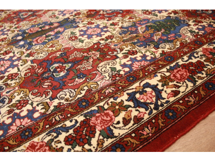 Persian carpet Bakhtiar virgin wool 248x154 cm Red