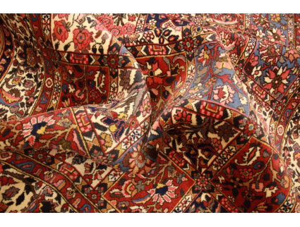 Persian carpet Bakhtiar virgin wool 256x153 cm Red