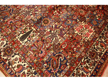 Persian carpet Bakhtiar virgin wool 256x153 cm Red