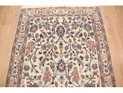 Persian carpet Nain 217x116 cm Beige