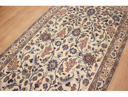 Persian carpet Nain 217x116 cm Beige