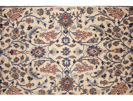 Persian carpet Nain 217x116 cm Beige