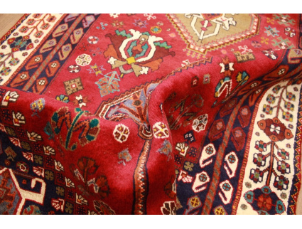 Persian carpet Ghashghai pure Wool 255x117 cm