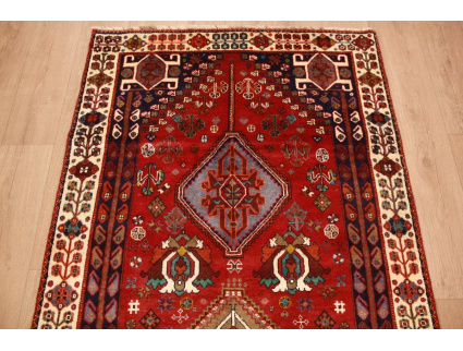 Persian carpet Ghashghai pure Wool 255x117 cm