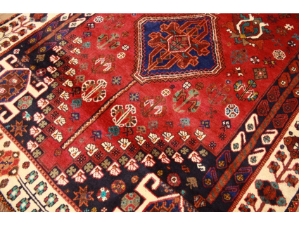 Persian carpet Ghashghai pure Wool 255x117 cm