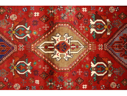 Persian carpet Ghashghai pure Wool 255x117 cm