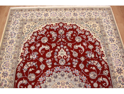 Persian carpet "Nain" 9La with Silk 303x200 cm