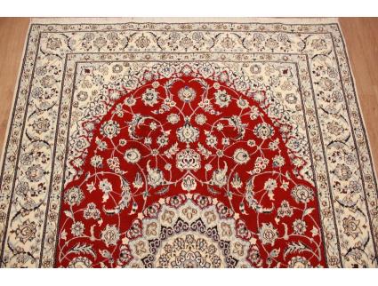 Persian carpet "Nain" 9La with Silk 298x198 cm