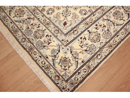 Persian carpet "Nain" 9La with Silk 298x198 cm