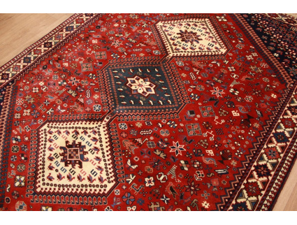 Persian carpet Yalameh pure wool  198x150 cm