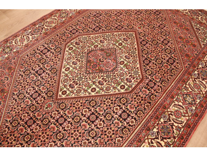 Persian carpet Sanjan virgin wool 219x142 cm