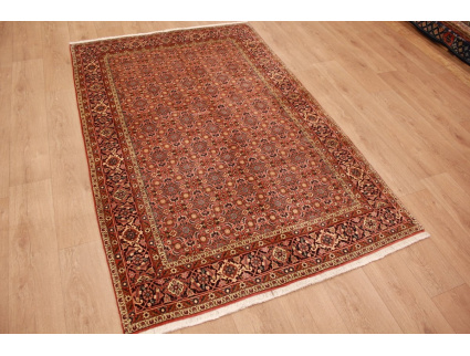 Perserteppich Bidjar Orient Teppich 224x142 cm Rot