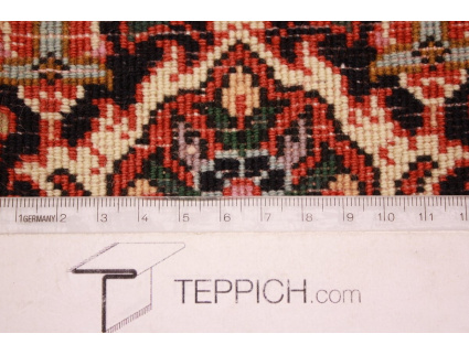 Perserteppich Bidjar Orient Teppich 224x142 cm Rot