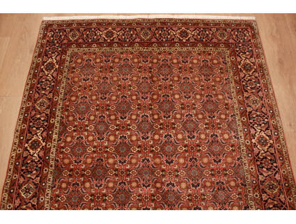 Perserteppich Bidjar Orient Teppich 224x142 cm Rot