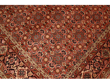 Perserteppich Bidjar Orient Teppich 224x142 cm Rot