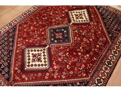 Persian carpet Yalameh pure wool  195x154 cm