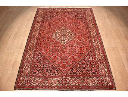 Perserteppich Bidjar Orient Teppich 206x139 cm Rot