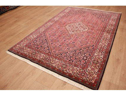 Persian carpet Bidjar oriental rug 206x139 cm Red