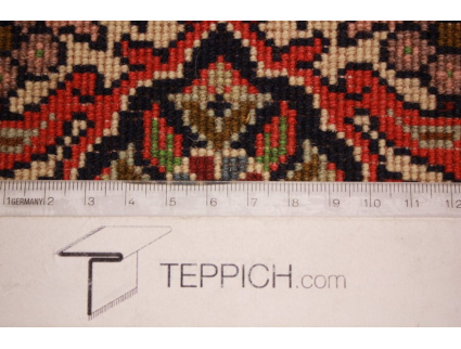 Perserteppich Bidjar Orient Teppich 206x139 cm Rot