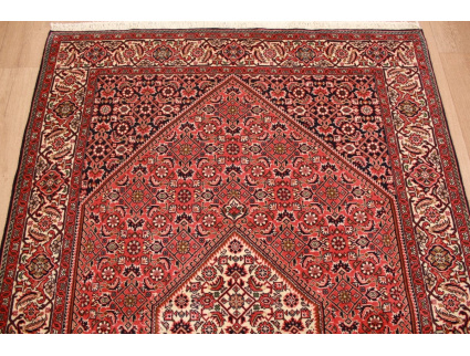 Persian carpet Bidjar oriental rug 206x139 cm Red