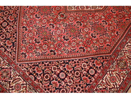 Persian carpet Bidjar oriental rug 206x139 cm Red