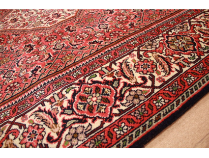 Persian carpet Bidjar oriental rug 206x139 cm Red